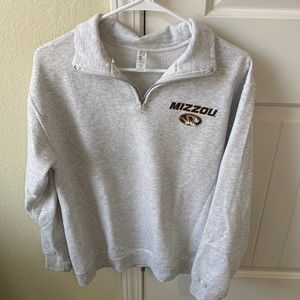 Mizzou quarter zip